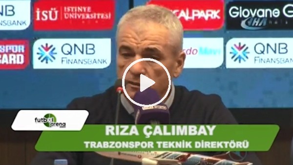 Rıza Çalımbay'dan hakemlere "Burak Yılmaz" tepkisi