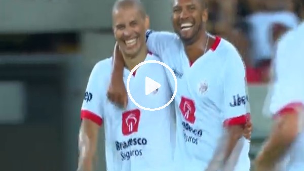 Alex de Souza'dan yardım maçında enfes gol