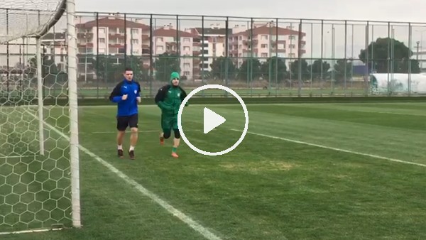 Bursaspor'da Deniz Yılmaz bireysel antrenmanlara devam ediyor!