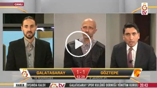 Yasin Öztekin'in Göztepe'ye attığı golde GS TV!