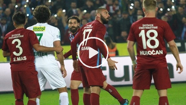 Trabzonspor - Bursaspor maçından kareler