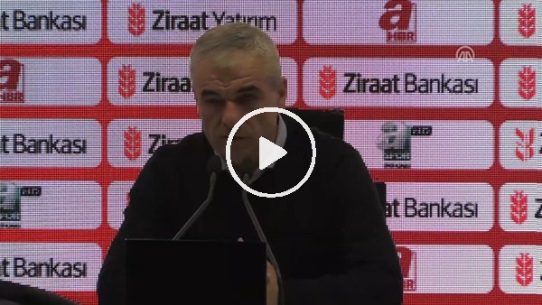 Rıza Çalımbay: "Girdiğimiz pozisyonları değerlendiremedik"