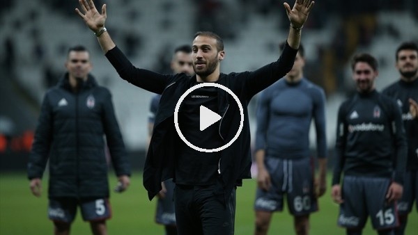 Cenk Tosun'dan maç sonu üçlü!