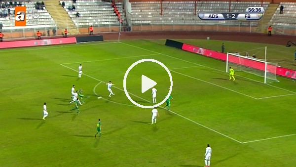 Aatif Chahechouhe'nun Adana Demirspor'a attığı şık gol