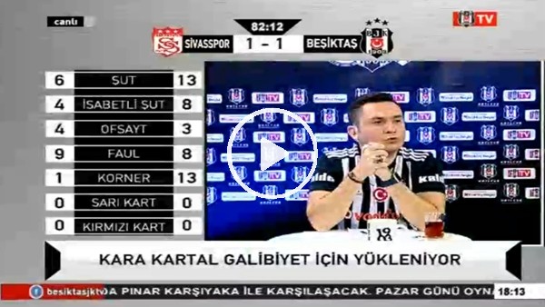 Sivasspor'un 2. golünde BJK TV!