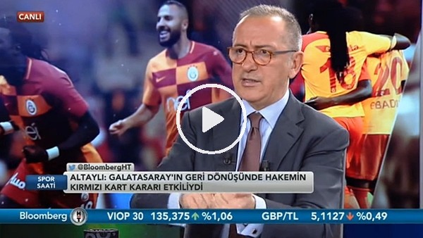 Fatih Altaylı'dan Muslera'ya eleştiri
