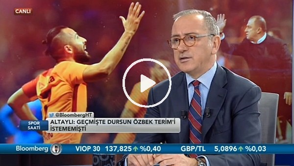 Fatih Altaylı: "Fatih Terim, Galatasaray'ı takım hürriyetine kavuşturdu"