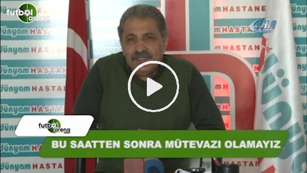 Erol Bedir: "Bu saatten sonra mütevazı olamayız"