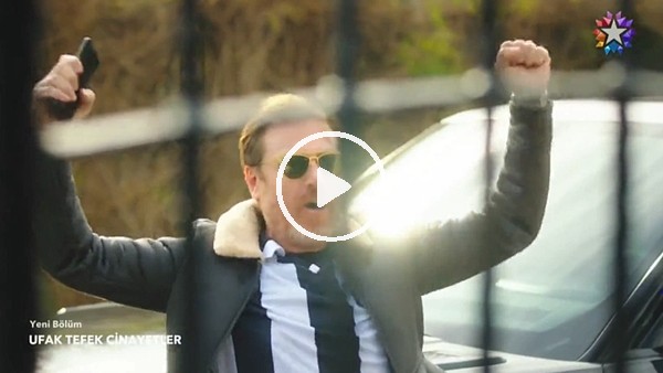 Ufak Tefek Cinayetler dizisinde Beşiktaş sahnesi