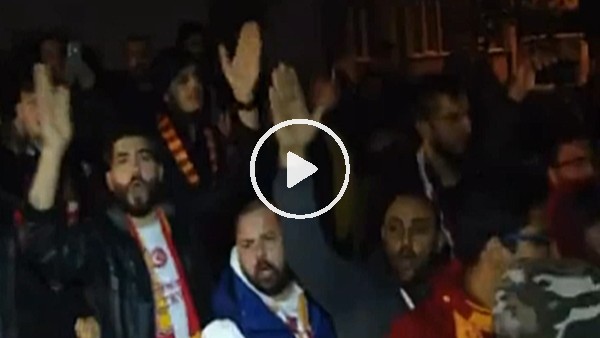 Galatasaray'a Florya'da yoğun tepki