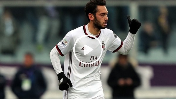 Hakan Çalhanoğlu'ndan Fiorentina'ya müthiş gol