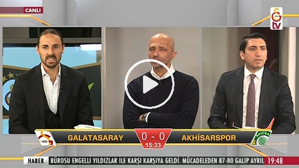 Maicon'un kendi kalesine attığı golde GS TV!