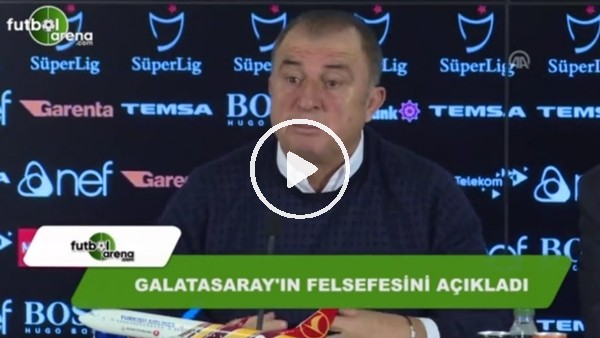 Fatih Terim, Galatasaray'ın felsefesini açıkladı