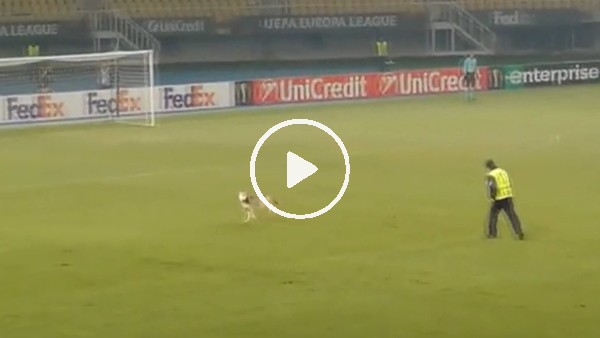 Vardar - Rosenborg maçında davetsiz misafir