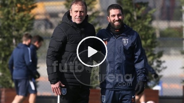 Arda Turan, Başakşehir'de ilk antrenmanına çıktı