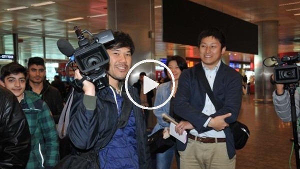 Galatasaray'ın yeni transferi Yuto Nagatomo, İstanbul'a geldi