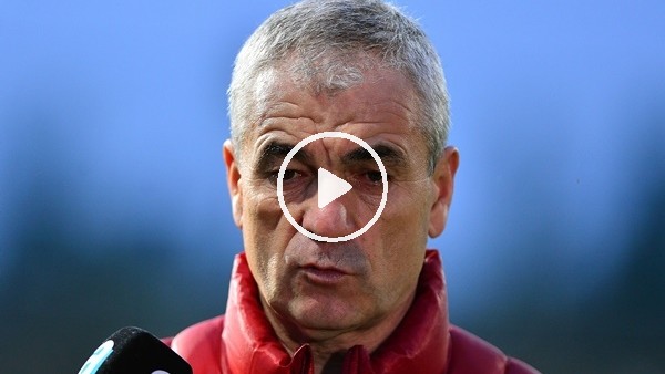 Rıza Çalımbay: "Maç eksiği olanları oynattık"