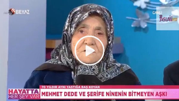 Şerife ninenin Galatasaray sevgisi!