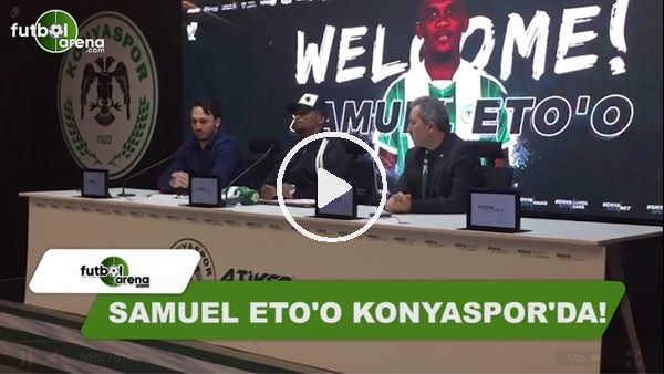 Samuel Eto'o'dan Antalyaspor'a veda mesajı!