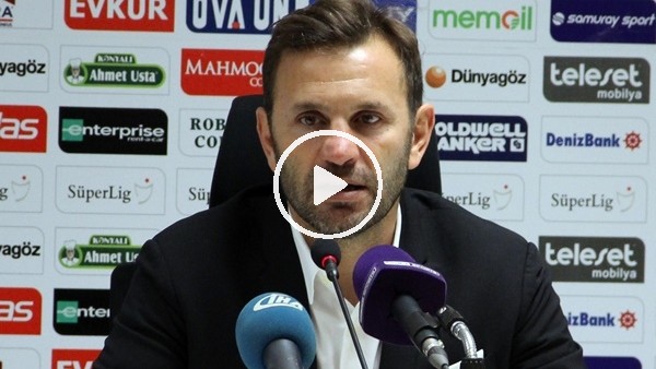 Okan Buruk: "Kazanamadığımız için üzgünüz"
