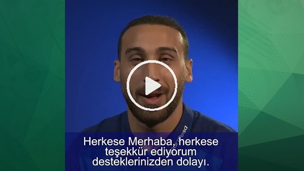 Cenk Tosun'dan teşekkür!