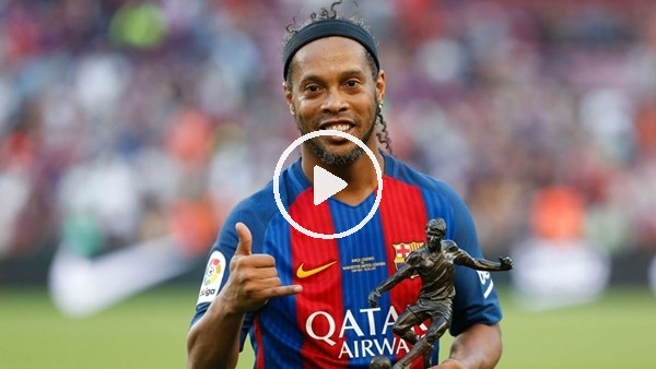 Ronaldinho futbolu bıraktı!