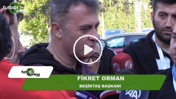 Fikret Orman: "Ortadan konuşmuyorum isterim ama Arda'ya yer yok"