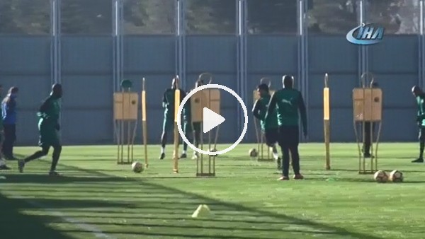 Bursaspor'da Başakşehir hazırlıkları başladı