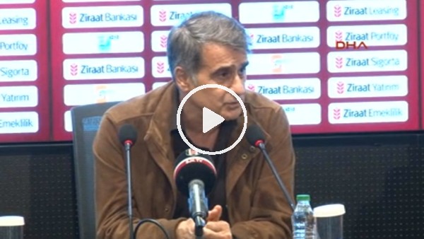 Şenol Güneş'in Gençlerbirliği maçı sonrası açıklamaları