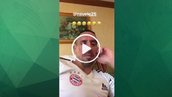 Ribery'nin keyfi yerinde!