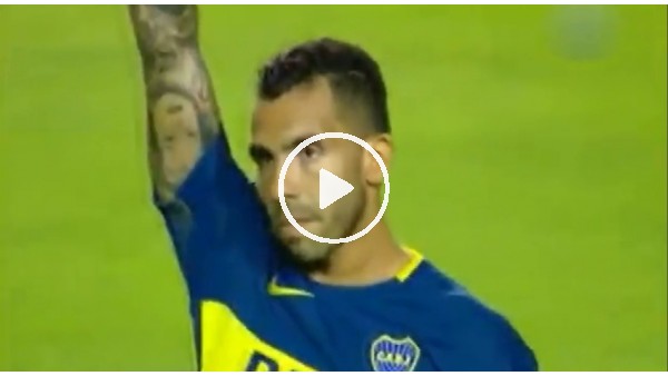 Boca Juniors taraftarları, Tevez'i bağırlarına bastı!