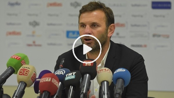 Okan Buruk: "Zor deplasmandan bir puan almak sevindirici"