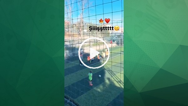 Çınar Erkin'den şık frikik golü