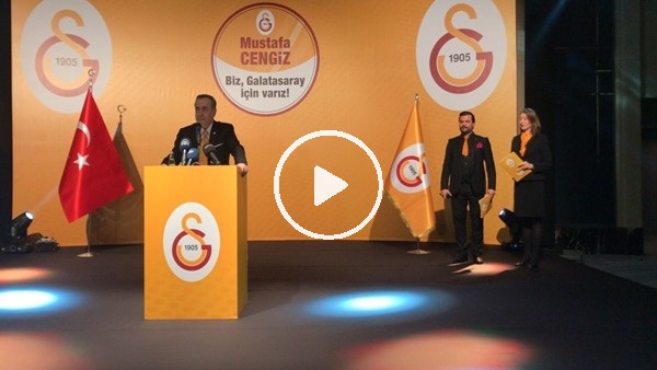 Mustafa Cengiz, seçim öncesi basın toplantısı düzenledi
