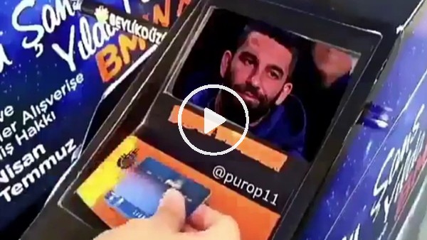Sosyal medyayı sallayan Arda Turan videosu! İstanbul akbili...