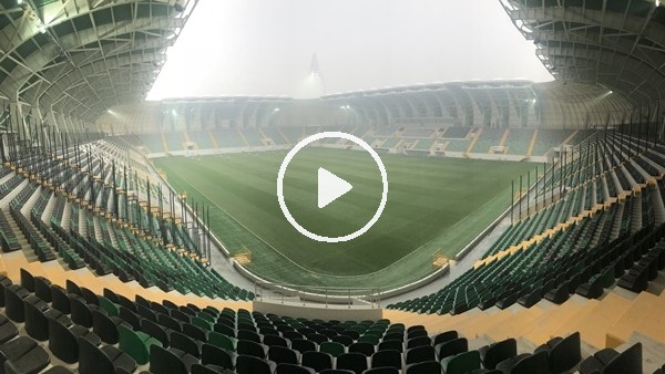 Akhisarspor'un yeni stadı basına tanıtıldı