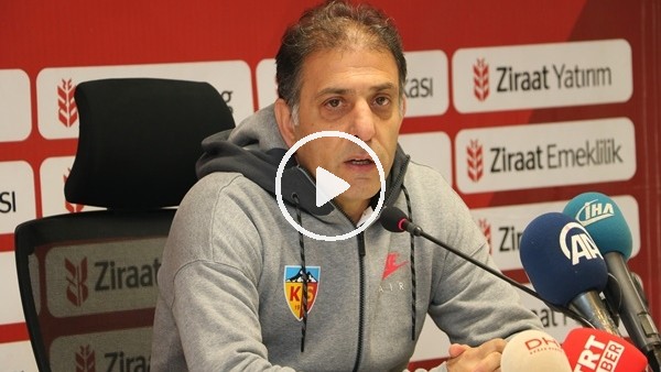 Kayserispor Yardımcı Antrenörü Hakan Ertürk: "Maç bizim kontrolümüzde geçti"