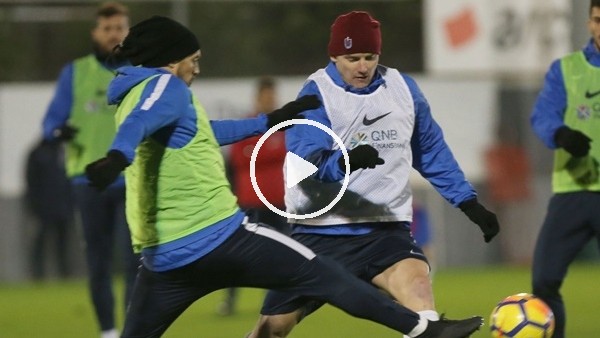 Trabzonspor, Göztepe maçı hazırlıklarına başladı