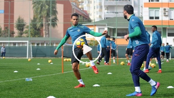 Alanyaspor'da Bursaspor maçı hazırlıkları tamamlandı