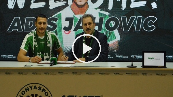 Adis Jahovic, Atiker Konyaspor'a imzayı attı