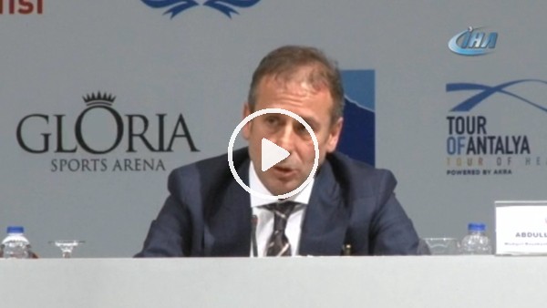 Abdullah Avcı: "Arda'nın transfer süreci devam ediyor"