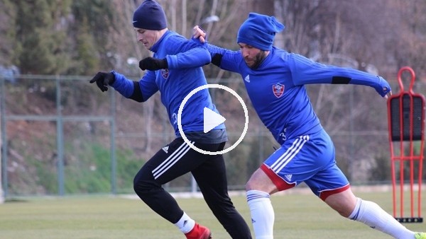 Karabükspor, Başakşehir hazırlıklarını sürdürüyor