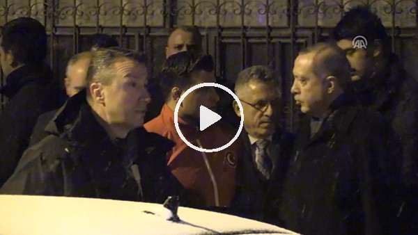 Cumhurbaşkanı Erdoğan'dan milli güreşçi Rıza Kayaalp'e ziyaret