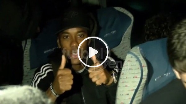 Robinho'nun İstanbul'a gelişini ilk FutbolArena ekibi görüntüledi