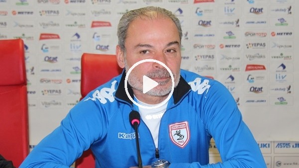 Samsunspor Teknik Direktörü Engin İpekoğlu: "Sözlerim yanlış anlaşıldı"