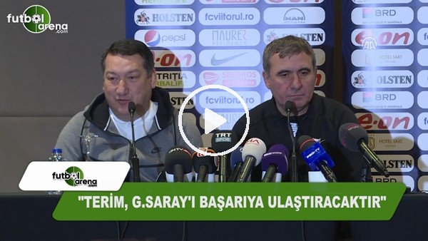 Hagi'den Fatih Terim ve Galatasaray iddiası