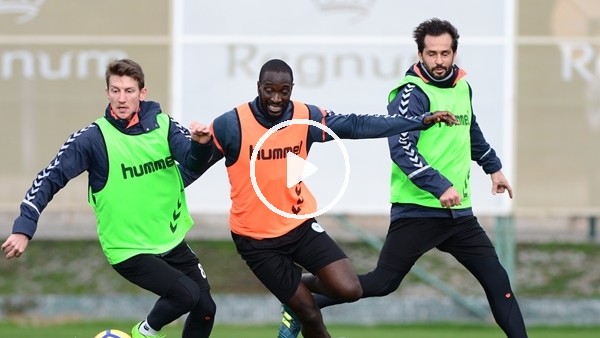 Konyaspor, Trabzonspor maçı hazırlıklarını sürdürüyor