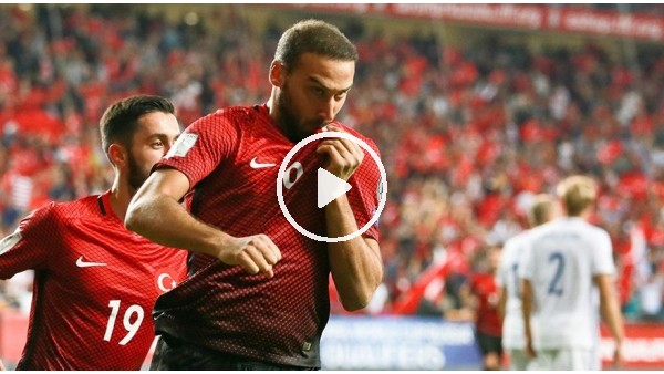 Cenk Tosun'un Finlandiya'ya attığı şık gol