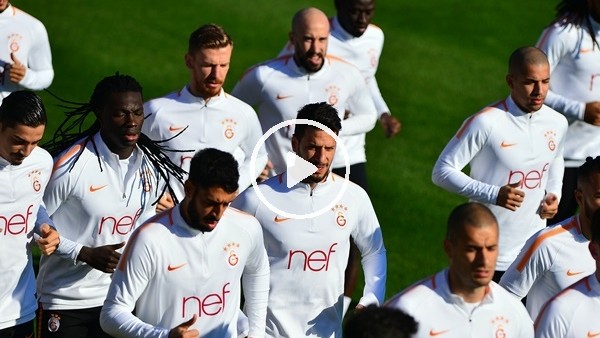 Galatasaray ilk idmanına çıktı