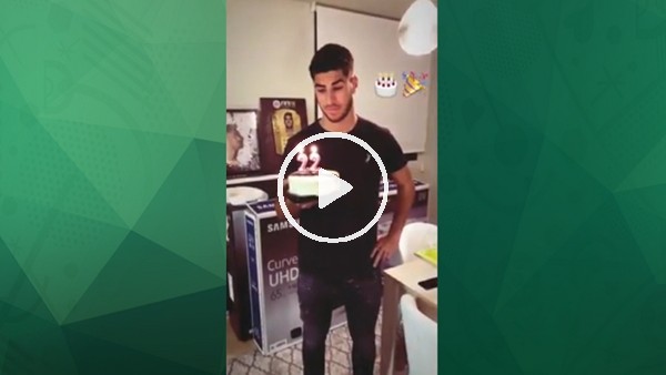 Asensio'dan doğum günü paylaşımı!